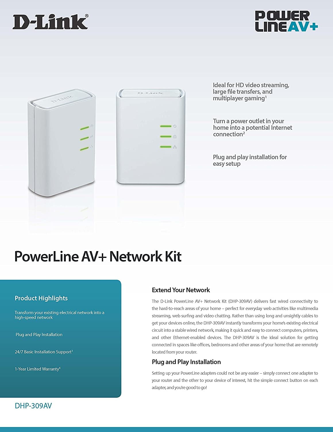 powerline av 500 network kit review