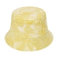 thumbnail image 3 of Unisex Tie-Dye Packable Bucket Hat - UPF 50+ Sun Protection Beach Hat with Foldable Brim for Men & Women, Summer Washed Baseball Cap for Travel, Fishing, Outdoor, 3 of 5