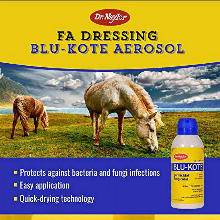 Dr. Naylor Blu-Kote Veterinary Antiseptic Spray for Animals 5 oz