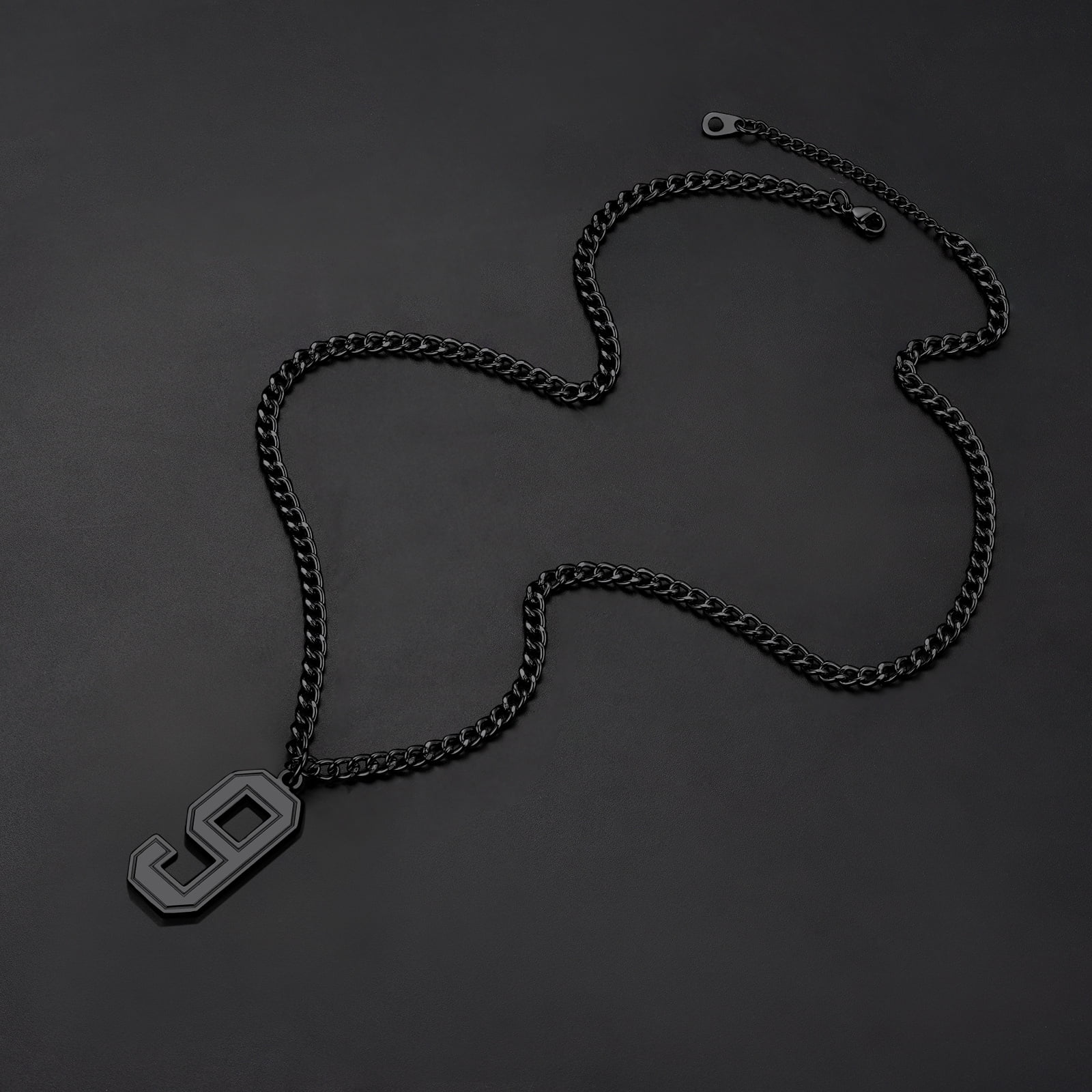 ChainsProMax Number 7 Gold Necklace for Women Mens Gift 18K Gold