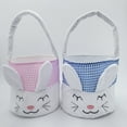 thumbnail image 6 of Matoen Easter Baskets Bunny Bucket for Easter, Decorative Easter Bunny Containers Candy Gift Holder for Kids, 6 of 7