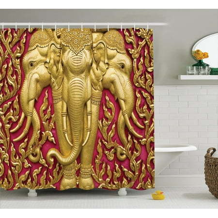 Elephants Decor Elephant Carved Gold Paint On Door Thai Temple Elephants Decor Elephant Carved Gold Paint On Door Thai Temple Spirituality Statue Clic Bathroom Accessories