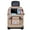 Beige, variant on PULLIMORE Car Backseat Organizer with Foldable Tablet Holder, PU Leather Car Storage Protectors Seat Kick Mats Cup Holder Car Universal Use Covers (Brown)