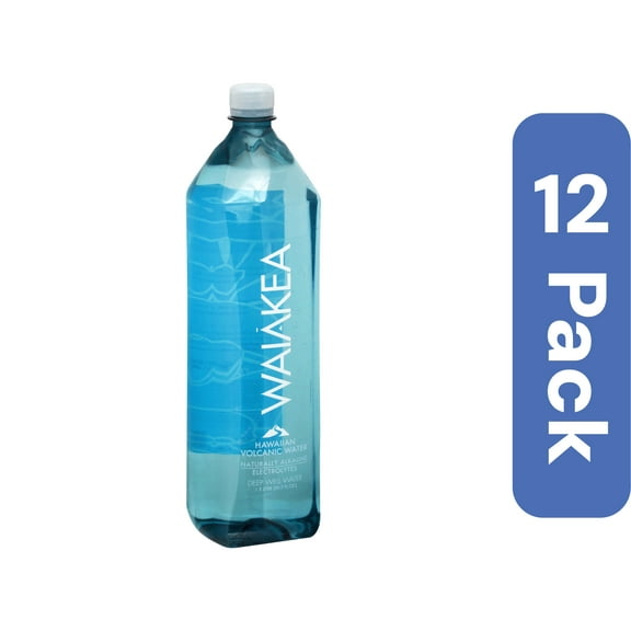 Waiakea Hawaiian Alkaline Volcanic Water 50.7 fl oz (Pack Of 12)