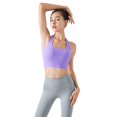 thumbnail image 1 of Sujetador de yoga, ropa interior deportiva para mujer, a prueba de golpes, belleza, chaleco trasero, ropa de fitness, top para correr, 1 of 1