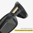thumbnail image 5 of Gafas de sol polarizadas Hombres Diseñador HD Gafas de sol de conducción Moda Hombre Gafas de pesca Uv400 Para Gafas Dirt Bike Moto Car Driver - Arena marco negro / visión nocturna película amarilla oso de fresa Electrónica, 5 of 5