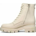 thumbnail image 3 of Sam Edelman Women's Garret Ivory Leather Platform Combat Boots 14M, 3 of 6