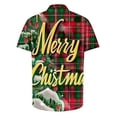 thumbnail image 4 of Elvqul Mens Cute Shirts Christmas Graphic Button up Trendy Shirts for Men, 4 of 5