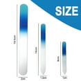 thumbnail image 2 of EXLEAF 2026 New 3 Pieces Nail File Manicure Kit,Glass Nail Files for Natural Nails As Gifts for Women for Personal Care,Nail Grooming,Beauty Routines,Spa Treatments,Travel., 2 of 4