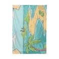 thumbnail image 2 of Ryvnso Island Map and Sea Rectangle Table Cloth Tablecover Dinning Tablecloth 60"x120", 2 of 8