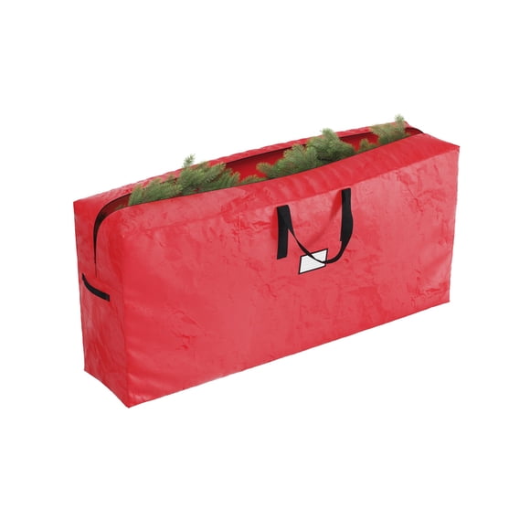 Bolsa de almacenamiento para árbol de Navidad Elf Stor, impermeable, 2,7 m, roja