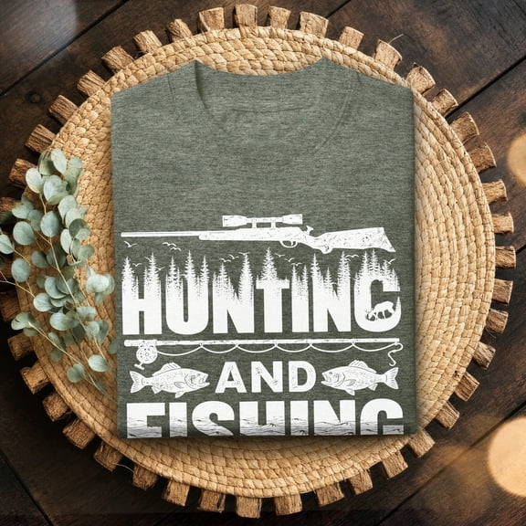 Jollimate Hunting and Fishing Shirt, Funny Fishing Shirt, Joke Fishing Gift, Fisherman Gifts