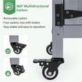 thumbnail image 6 of Yaheetech Wooden Garden Potting Bench Table with Storage Cabinet for Outdoor, Gray, 6 of 8