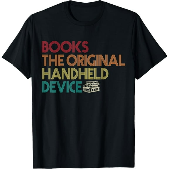 Funny Traditional Book Books The Original Handheld Device T-Shirt