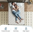 thumbnail image 4 of Avenco Pearl 8" Twin XL Size Medium Adult Supportive Innerspring Mattress, 4 of 9