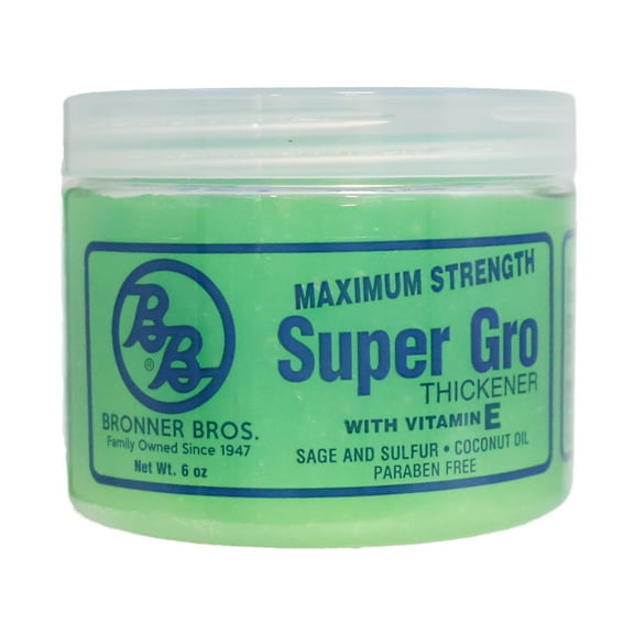 Bronner Brothers Super Gro Strength Maximum, 6 Oz.