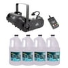 Chauvet DJ Hurricane 1800 H1800 Flex Fog/Smoke Machine W/4 FJU Gallons Fog Juice