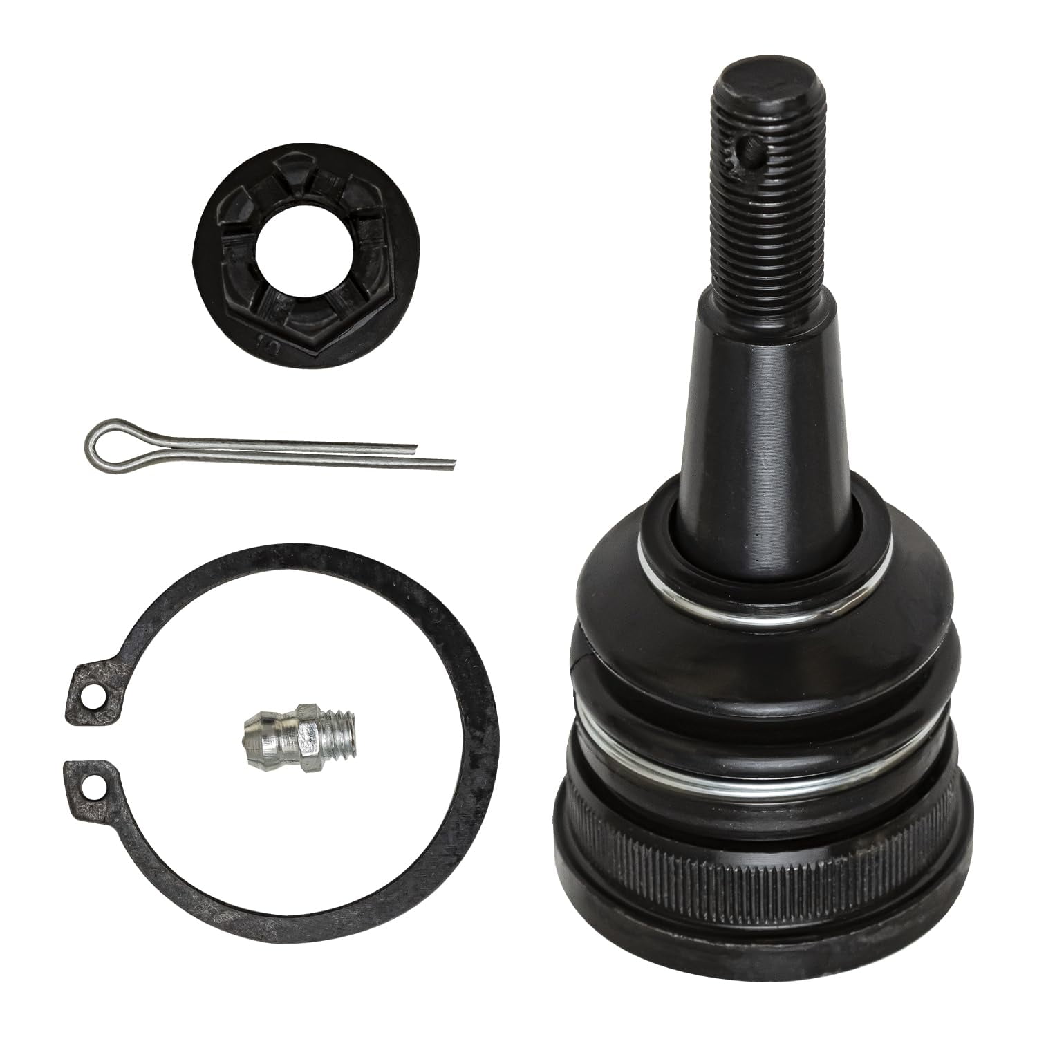Detroit Axle - Front 4pc Ball Joints for Chevy Silverado GMC Sierra 1500 Tahoe Suburban Yukon XL Cadillac Escalade ESV, 4 Upper & Lower Ball Joints Replacement
