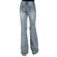 thumbnail image 3 of Stetson Womens 11-054-0214-0809  214 V Pocket City Trouser 16 R Denim, 3 of 3