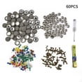 thumbnail image 1 of 60 X Car Roof Buckles Lining Repair Kit Snap Rivets Auto Roof Repair Button Fixing Buckle With Screws For Truck Car Accessories, 1 of 12