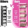 thumbnail image 3 of Organizador de armario Simple Houseware, 5 estantes, color rosa, 3 of 5