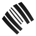 thumbnail image 3 of Moldura de pilar B de fibra de carbono, 6 piezas Moldura de pilar B Decoración de fibra de carbono Pegatina de pilar B Innovación moderna, 3 of 9