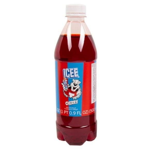 ICEE Cherry Syrup. 16.09fl oz Authentic ICEE Slushie Syrup.