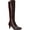 Dark Berry, variant on Alfani Womens Hakuu Tall Pointed Toe Knee-High Boots Purple 5 Medium (B,M)
