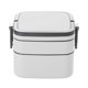 thumbnail image 1 of Portable Plastic Double-Layer Lunch Box, 1 of 5