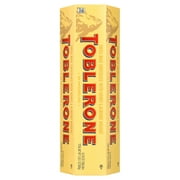 Toblerone, Swiss Milk Chocolate Bars, 3.52 Oz, (Pack of 6)