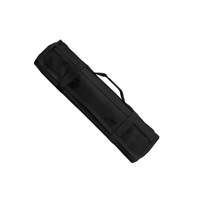 Advancent Bolsa de almacenamiento de herramientas enrollable portátil, bolsas de almacenamiento de herramientas resistentes, bien organizadas y Organizadores de utensilios de cocina negro