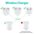 thumbnail image 5 of Miroddi Airpods Pro Charger, Wireless Charging Station for AirPods 4/ 3/ 2 (with Active Noise Cancellation), Black, 5 of 9