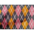 thumbnail image 4 of oneOone Cotton Cambric Dark Yellow Fabric Argyle Check Fabric For Sewing Printed Craft Fabric By The Yard 56 Inches Wide, 4 of 4