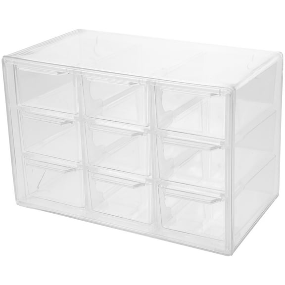 Ulthilift Multi-grid Desk Organizer Storage Box With Removable Drawers Holder Cosmetics Storage Box