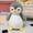Gray, variant on Gqtwoy Luminous Penguin Doll, LED Light-Up Stuffed Animal, Color Changing Plush Toy with Timer, Soft Night Light Companion, Perfect for Birthday, Graduation, Halloween, and Christmas Gifts
