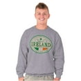 thumbnail image 3 of Saint Patricks Day Ireland Flag Party Sweatshirt for Men or Women Brisco Brands S, 3 of 6
