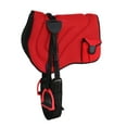 thumbnail image 2 of Horse Neoprene Padded Anti-Slip Breathable Red Bareback Saddle Pad Red 39194RD, 2 of 5