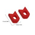 thumbnail image 4 of Eigraketly Protector de brazo de manivela para bicicleta Ciclismo Rojo, 4 of 6