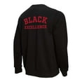 thumbnail image 3 of Unisex Mitchell & Ness Black San Francisco 49ers Black Excellence Collection Icon Pullover Sweatshirt, 3 of 3