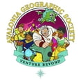 thumbnail image 2 of Men's Strange World Avalonia Geographic Society Venture Beyond Group Graphic Tee White X Large, 2 of 5
