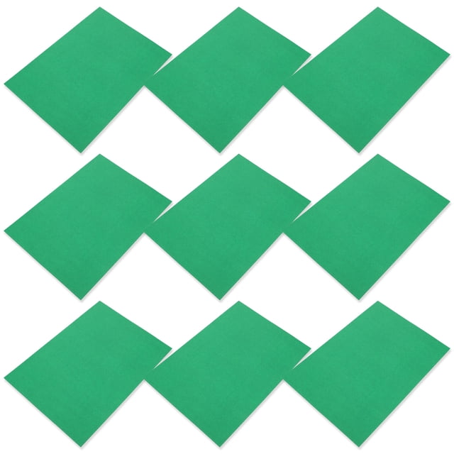 TEHAUX 10Pcs Cardstock Colored Paper Rectangular for Kids Students Crafters Safe Material A4 Size
