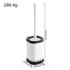 thumbnail image 5 of Kearding 1 Juego de escobilla de baño, soporte para escobilla de baño, cepillo de limpieza de inodoro montado en la pared de pie, Kit de limpieza de Juegos de accesorios de baño Bodenständig Kearding LF0156-01B, 5 of 6