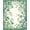 Green, Pattern 1, variant on Flatwoven High Traffic Area Rug, Aqua Forest Botanical Motif, Non Slip, Stain Resistant, Washable Area Rugs for Living Room, Bedroom(Green, 2X3)