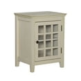 thumbnail image 2 of Linon Home Largo Antique Single Door Cabinet, Multiple Colors, 2 of 14