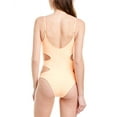 thumbnail image 2 of Melissa Odabash womens  Santorini Tank One-Piece, 46, Orange, 2 of 3