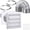 plastic, variant on Flexible 4Inch Dryer Vent Wall Duct Kits Dryers Vent Connectors Wall Plate With Hose for Air Circulation