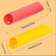 thumbnail image 2 of 2 Set Silicone Garlic Peeler Easy Roller Tube Useful Garlic Odorfree Kitchen Tool (Black,Green), 2 of 7