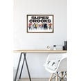 thumbnail image 6 of Netflix Super Crooks - Lineup Wall Poster, 14.725" x 22.375" Framed, 6 of 6