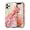 Rose Gold, variant on CASEFIV for iPhone 11 Pro Case,Marble Pattern 3 in 1 Heavy Duty Shockproof Full Body Protective Phone Cover,Black