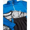thumbnail image 4 of RBX Boys Sweatpants Set - 3 Piece Tricot Joggers T Shirt and Kids Sweatshirts Athletic Sets (8-12), 4 of 7